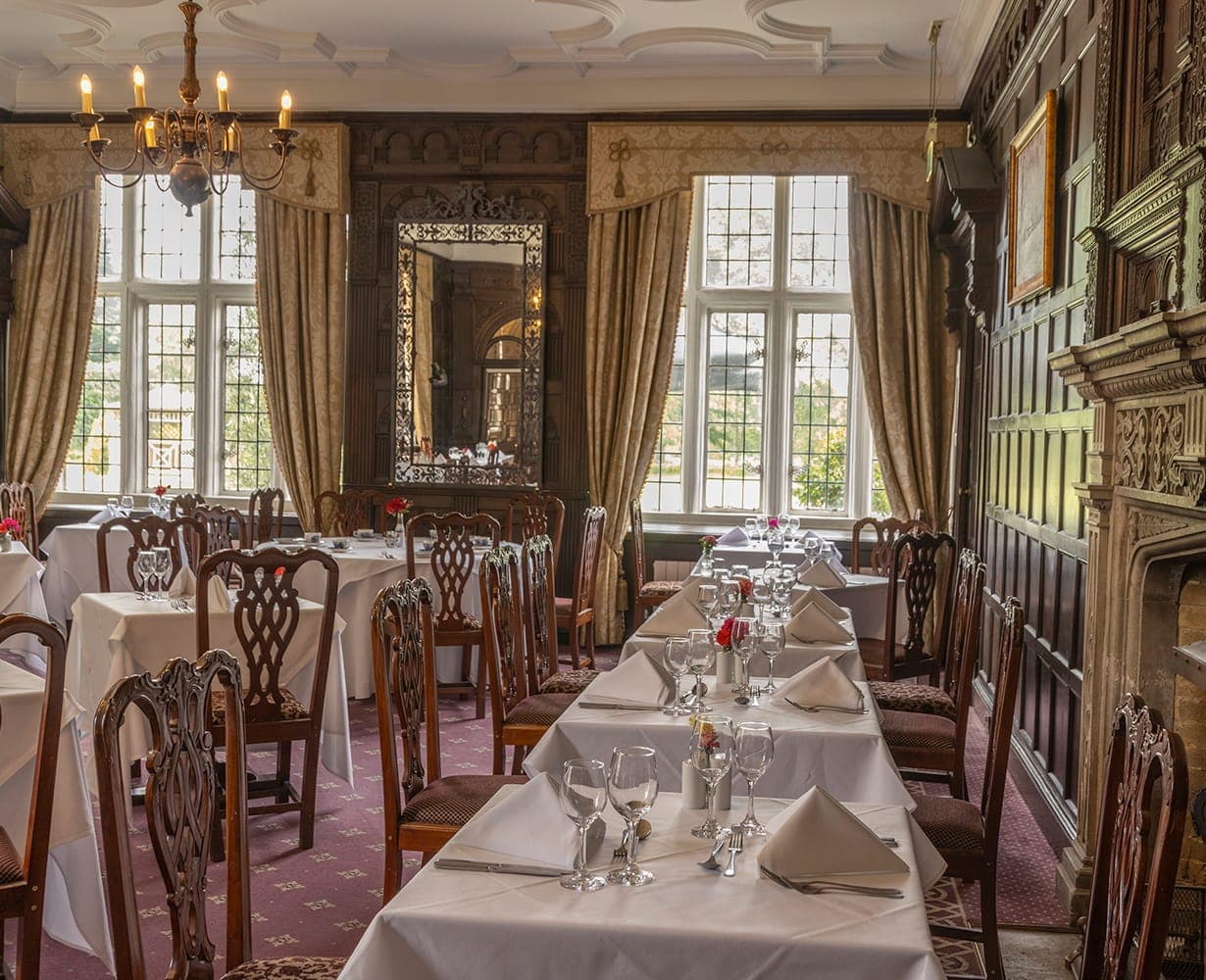 Private dining at Castle Bromwich Hall Hotel